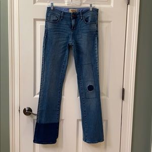 Anthropologie Holding Horses Claire Patch Jeans 28